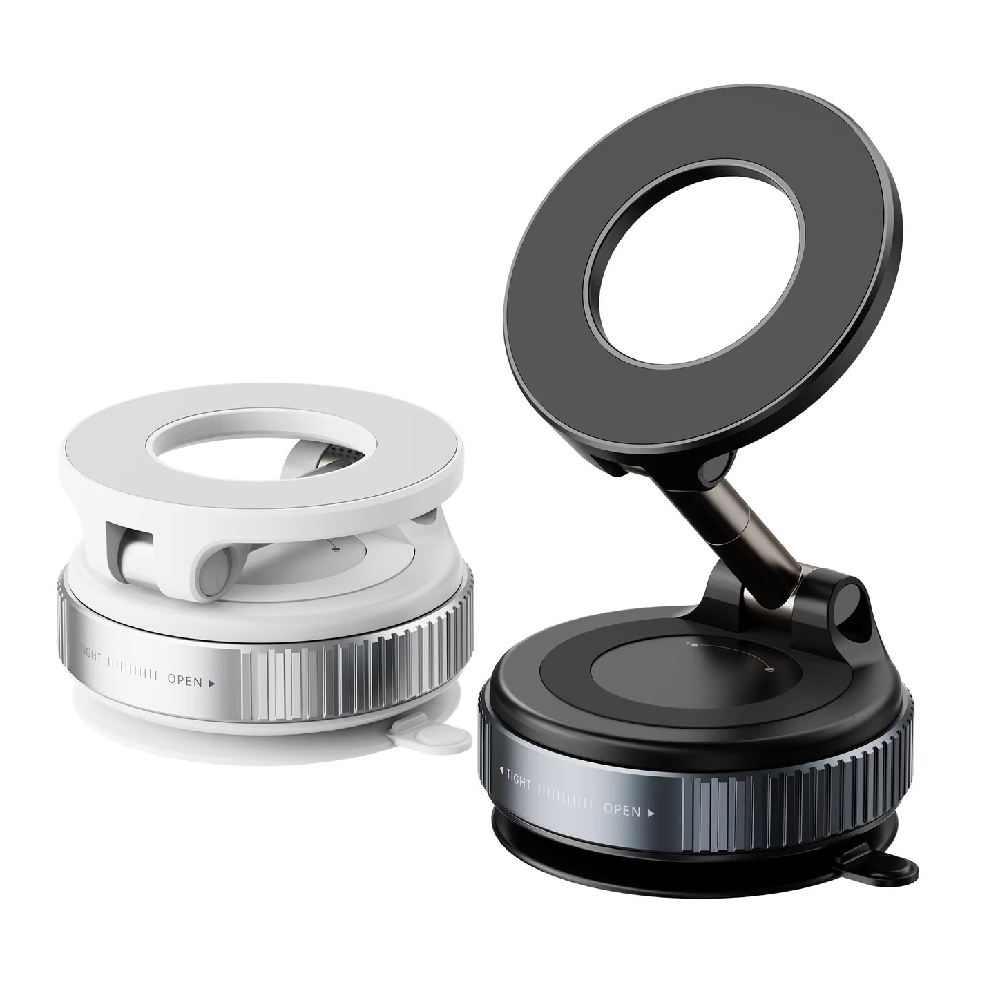 Trendy Best Useful Magnetic car phone holder, MagSafe car mount, suction cup phone mount, K007 phone holder, 360 rotation car mount.