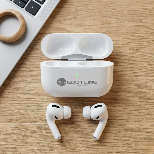 Edotline Pro 2 TWS Earbuds: 24H Battery, Crystal Clear Audio & Sleek White Design (Free Shipping )